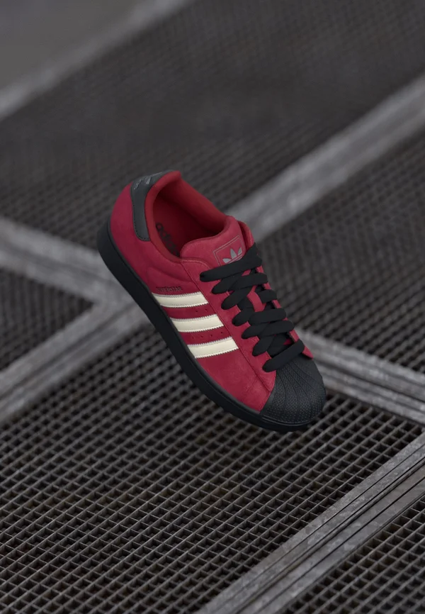 SUPERSTAR II - Sneaker low - noble maroon/cream white/core black