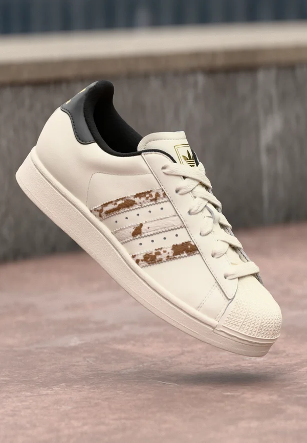 SUPERSTAR II - Sneaker low - off white/gold metallic