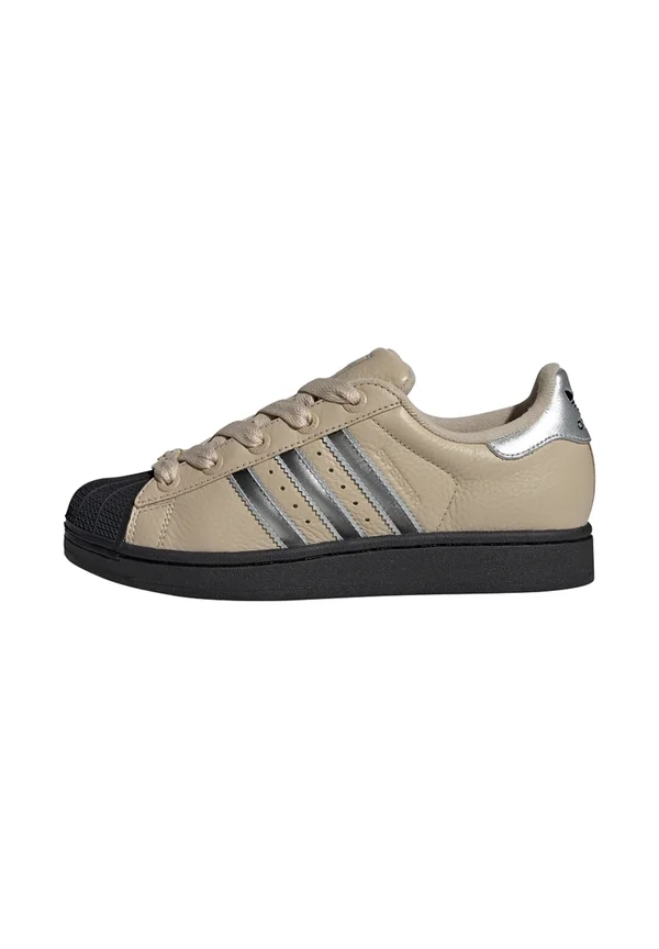 SUPERSTAR II - Sneaker low - stone khaki/silver metallic/core black