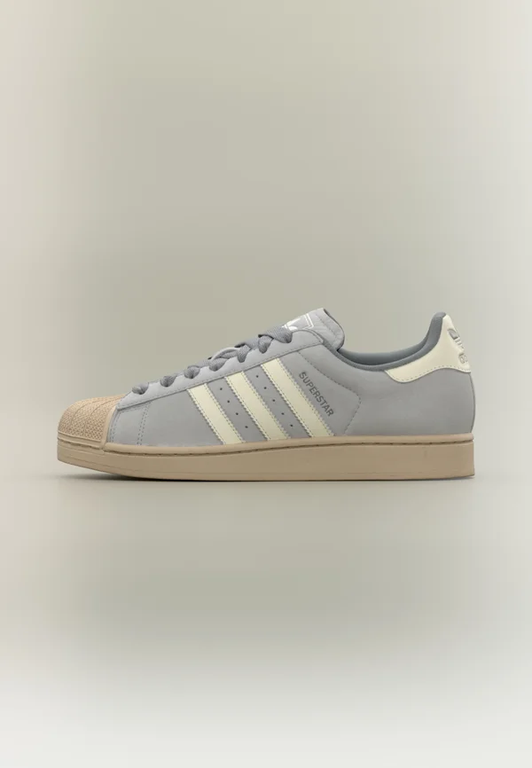 SUPERSTAR II UNISEX - Sneaker low - grey two/off white/stone khaki