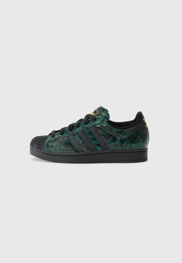 SUPERSTAR II W - Sneaker low - collegiate green/core black/gold-coloured