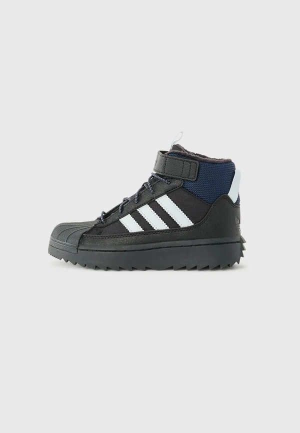 SUPERSTAR  UNISEX - Snowboot/Winterstiefel - core black/halo blue/carbon