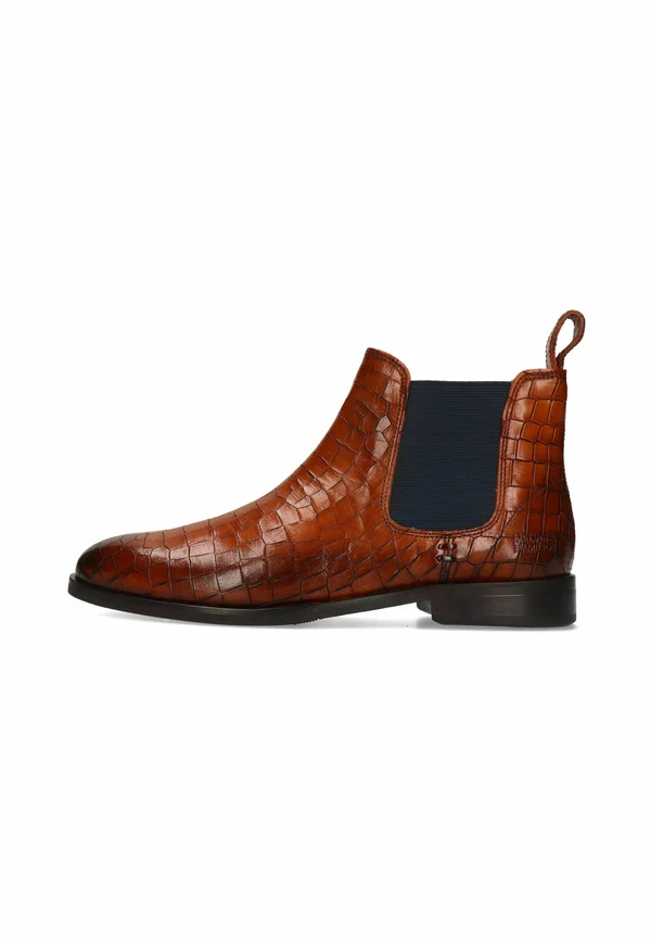 SUSAN CROCK ELASTIC - Ankle Boot - brown