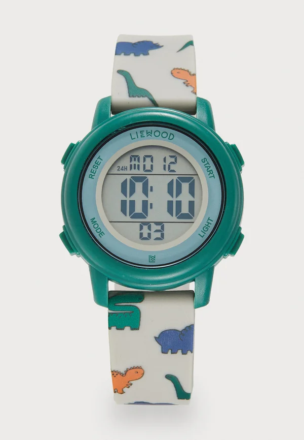 SUSSI WRIST WATCH UNISEX - Digitaluhr - dinosaurs / mist