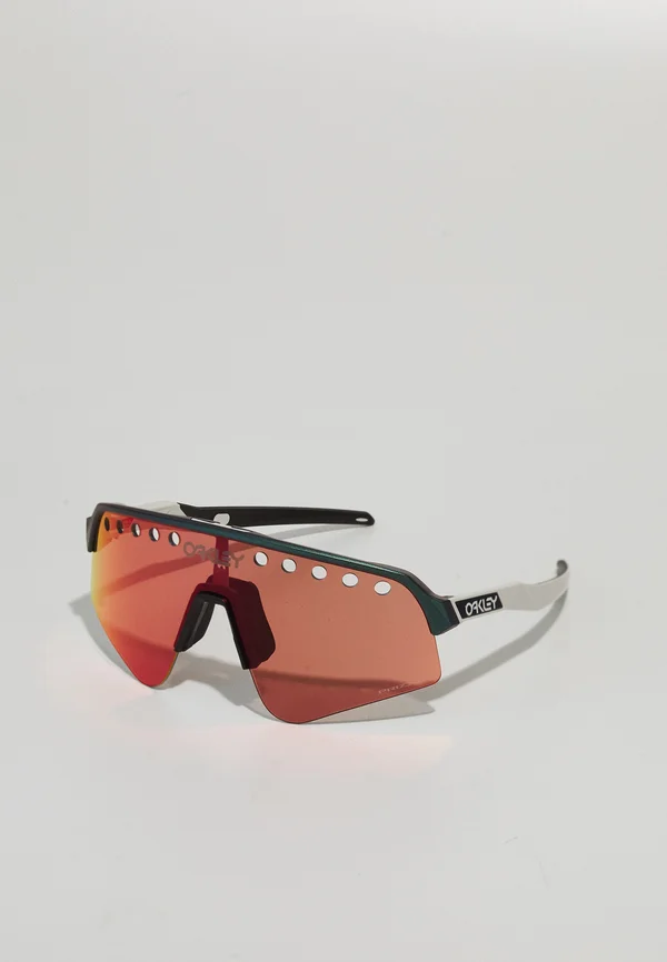 SUTRO LITE SWEEP UNISEX - Sonnenbrille - matte silver-coloured/blue colorshift