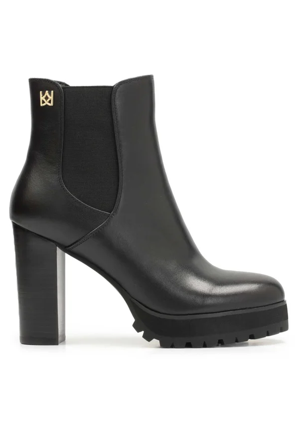 SUZI - High Heel Stiefelette - black