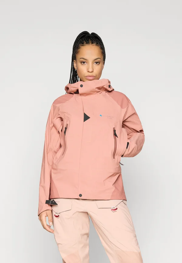 SVALINN HOOD JACKET - Skijacke - cherry wood