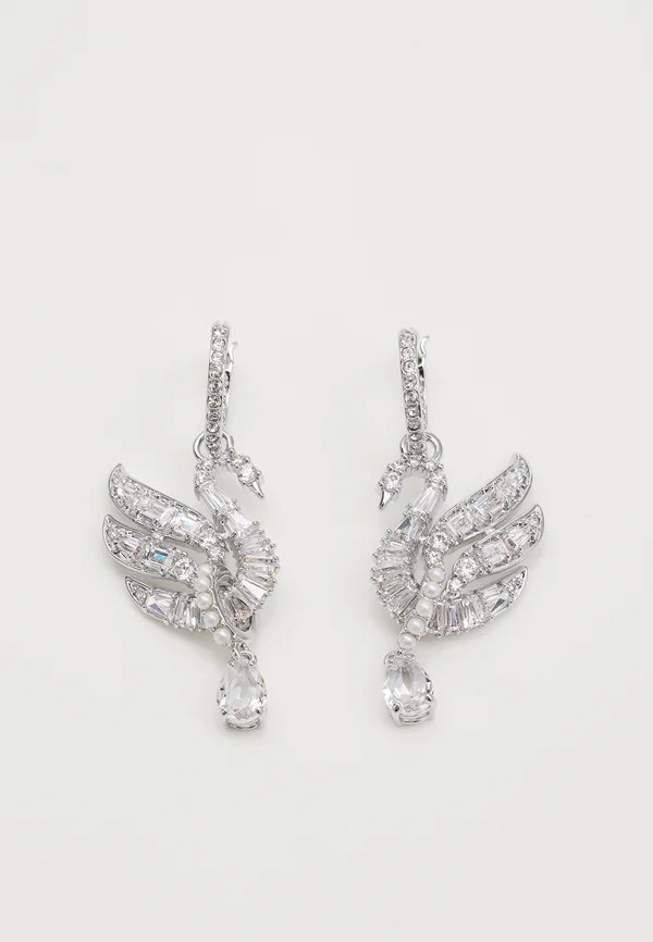 SWAN - Ohrringe - white