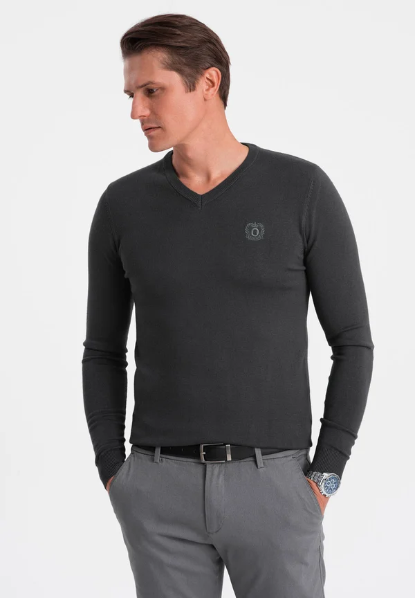 SWBS - Strickpullover - dark grey