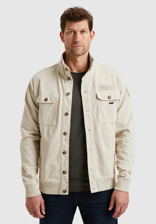 SWEAT - Übergangsjacke - bone white