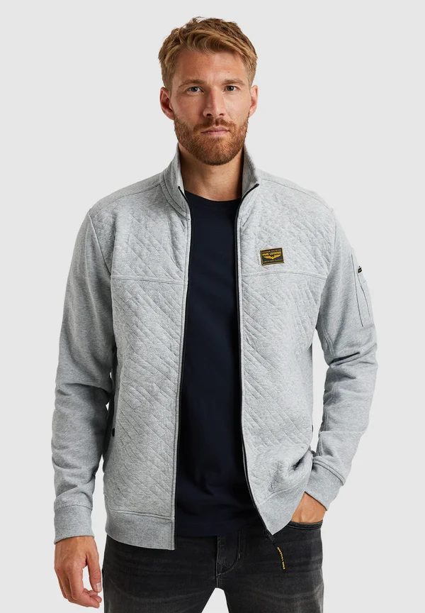 SWEAT JACKET - Übergangsjacke - light grey melee
