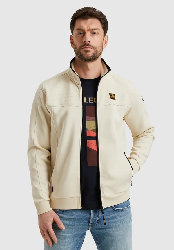 SWEAT JACKET - Leichte Jacke - bone white