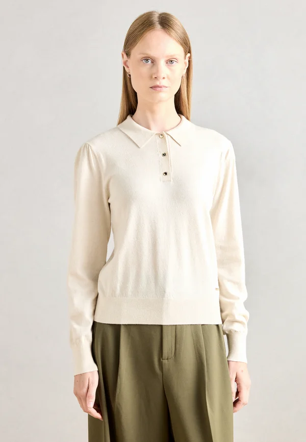 SWEATER ELAINE - Strickpullover - beige