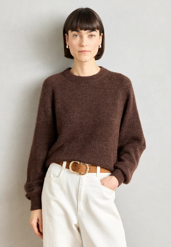 SWEATER IZZY - Strickpullover - brown