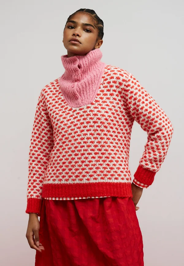 SWEATER OPTIMIST - Strickpullover - rosa