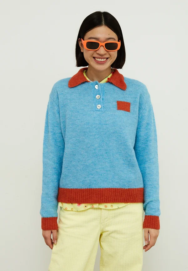 SWEATER POPPY - Strickpullover - azul