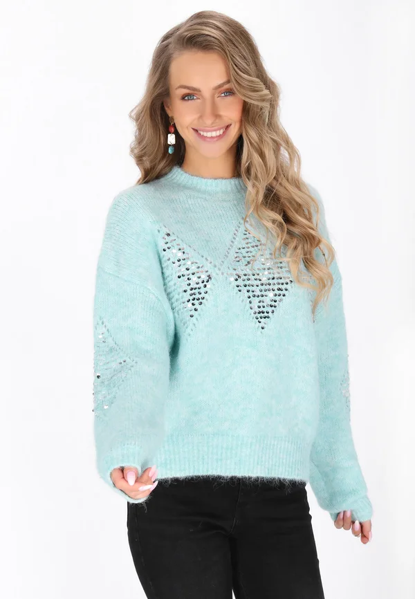 SWEATER - Strickpullover - aqua