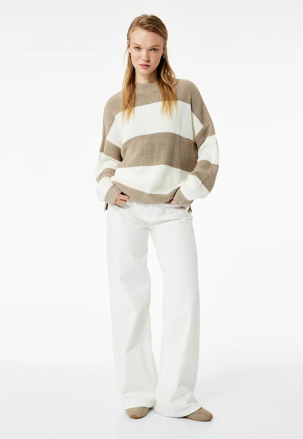 SWEATER  - Strickpullover - beige