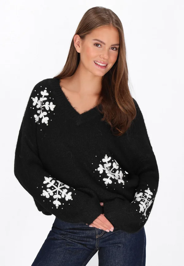 SWEATER - Strickpullover - black