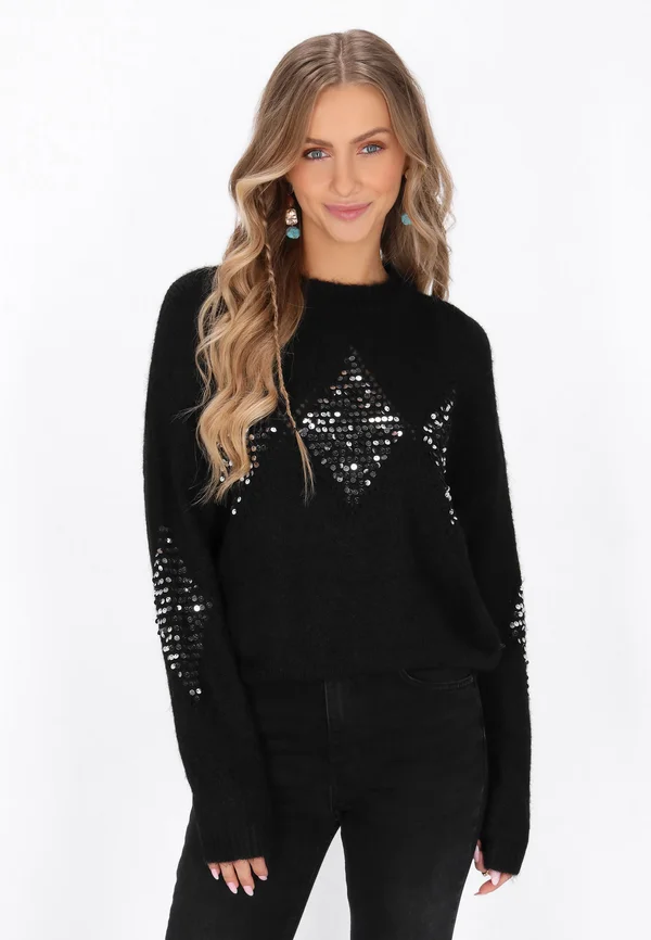 SWEATER - Strickpullover - black