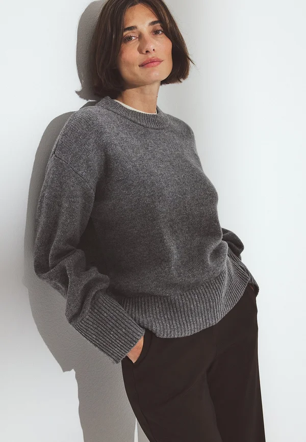 SWEATER - Strickpullover - dark grey