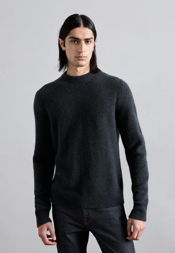 SWEATER - Strickpullover - green grey