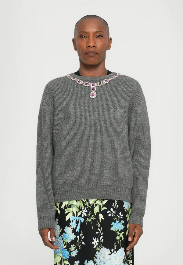 SWEATER - Strickpullover - grey