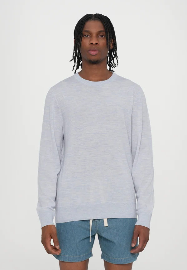 SWEATER - Strickpullover - ice blue melange