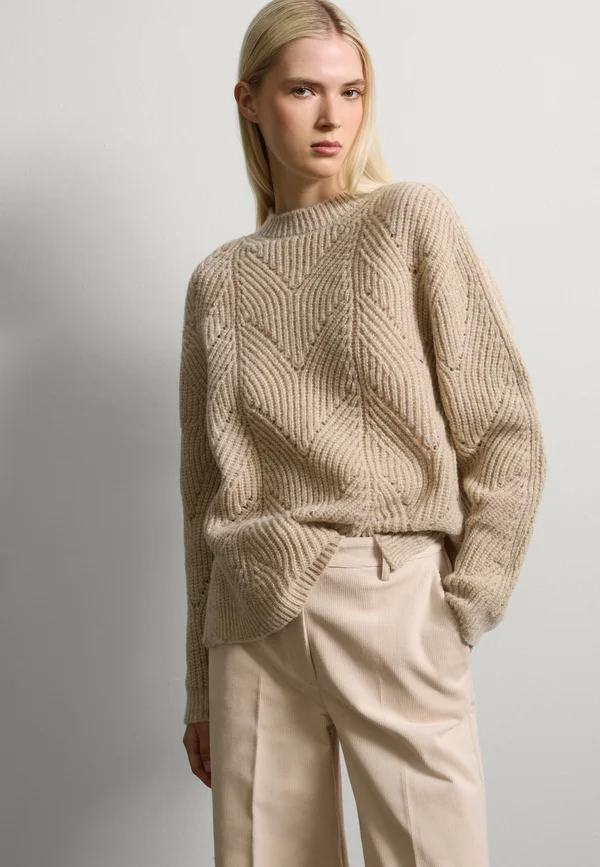 SWEATER - Strickpullover - light beige