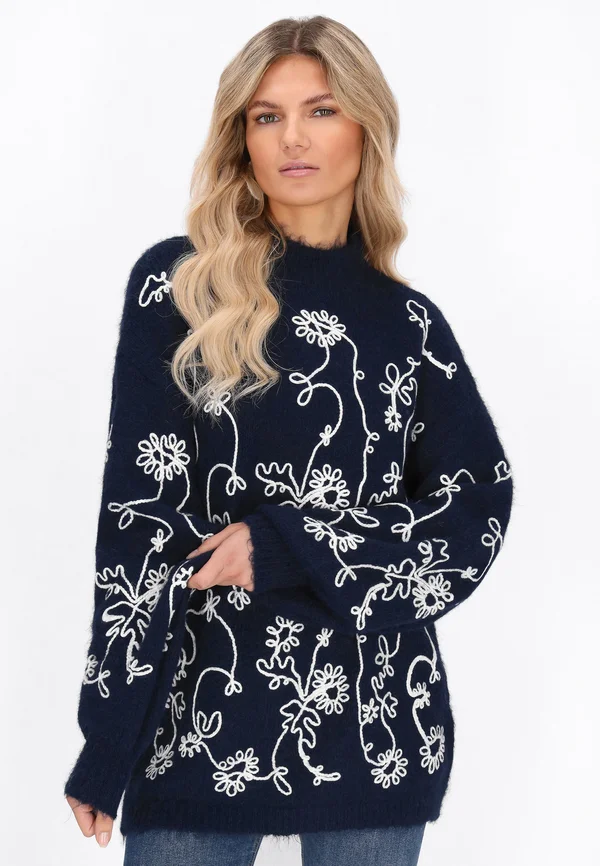 SWEATER - Strickpullover - navy