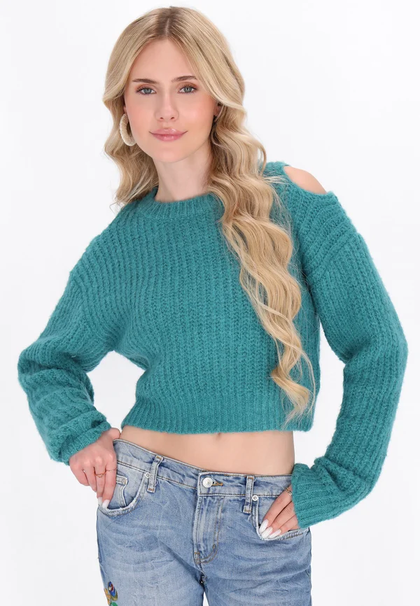 SWEATER - Strickpullover - turquoise