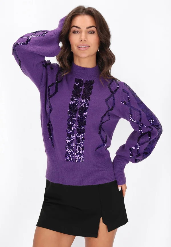 SWEATER - Strickpullover - violet