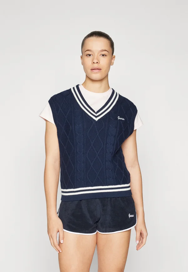 SWEATER VEST - Strickpullover - daring ocean
