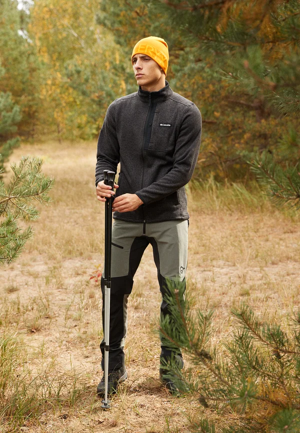 SWEATER WEATHER™ FULL ZIP - Strickjacke - black heather