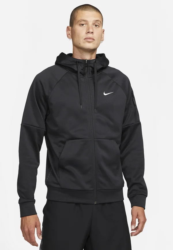 Sweatjacke - black black white