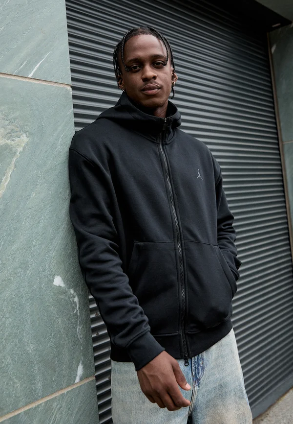 Sweatjacke - black/dark shadow