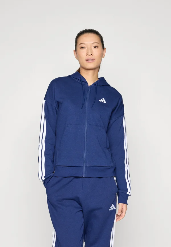 Sweatjacke - dark blue/white