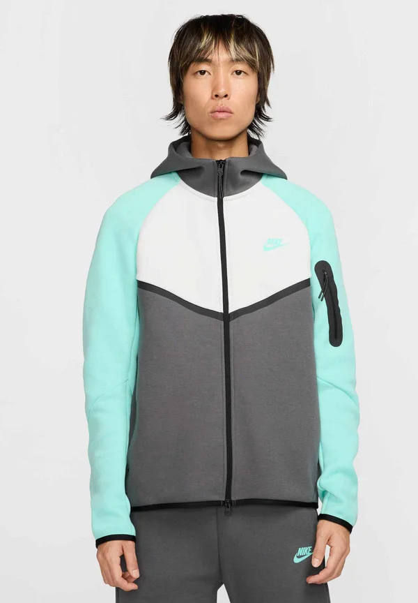 Sweatjacke - iron grey photon dust tropical twist