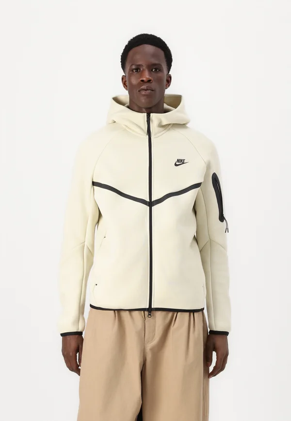 Sweatjacke - khaki/black
