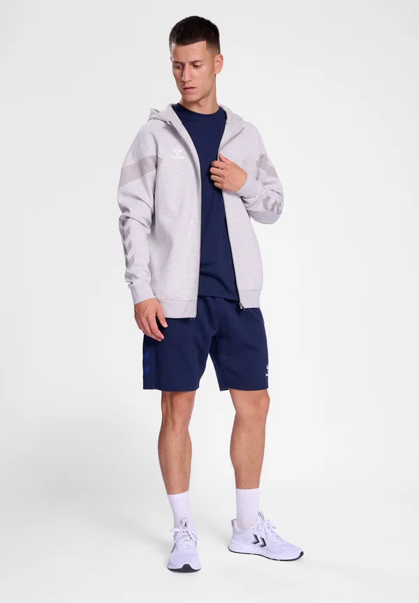Sweatjacke - light grey melange