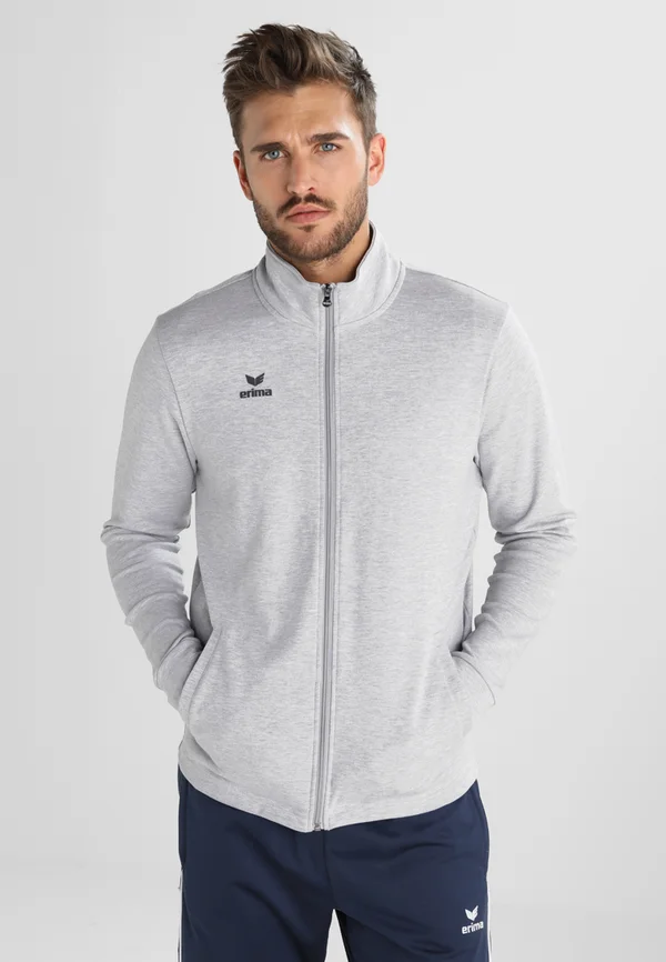 Sweatjacke - light grey melange