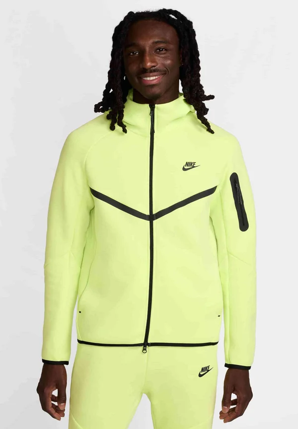 Sweatjacke - light lemon twist black