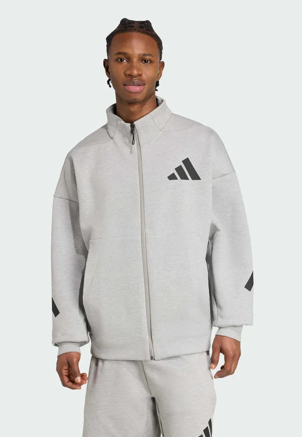 Sweatjacke - medium grey heather