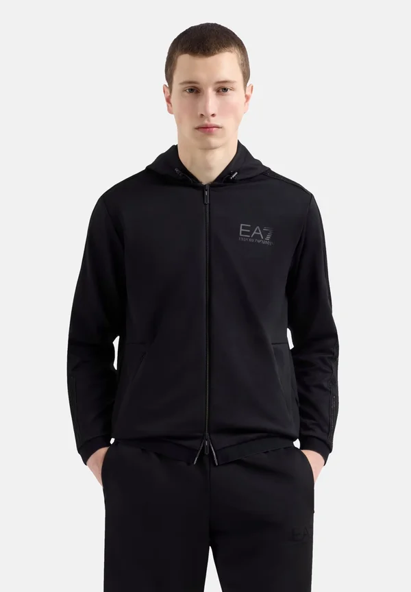 Sweatjacke - schwarz