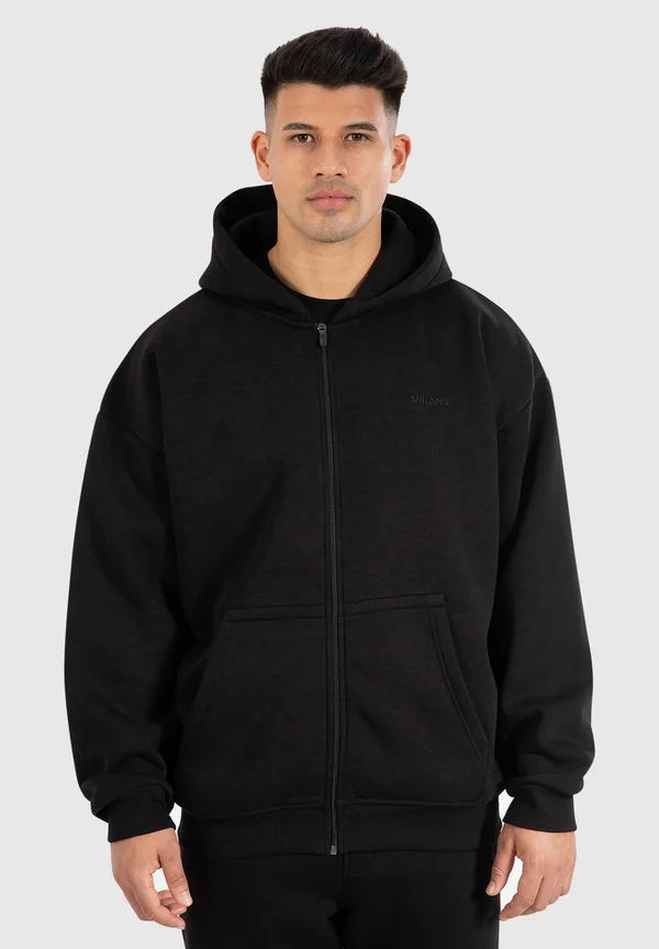 Sweatjacke - schwarz