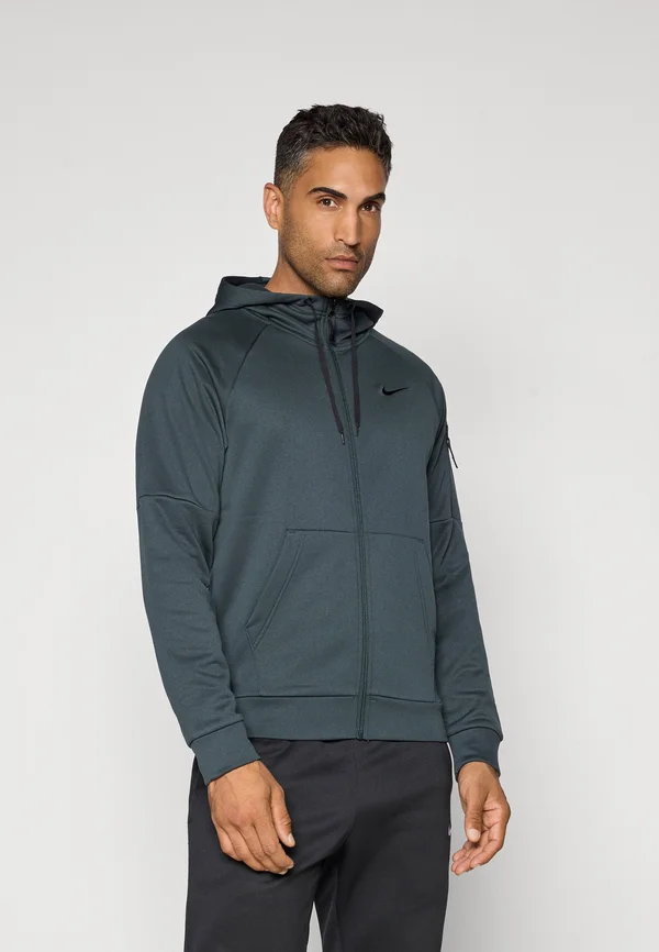 Sweatjacke - seaweed/black