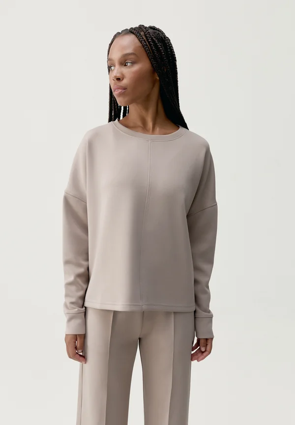 Sweatshirt - beige