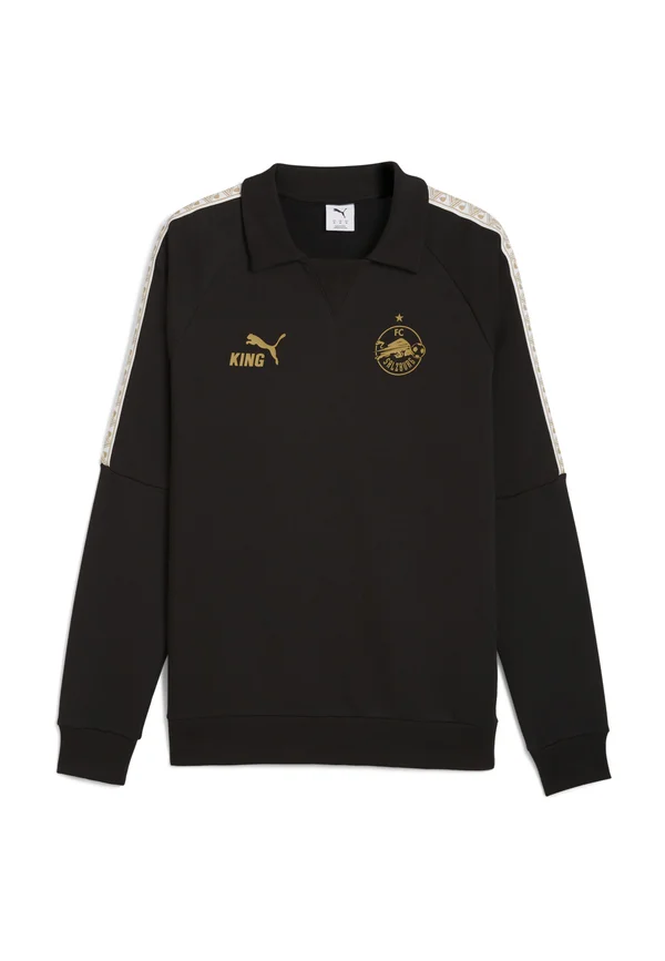 Sweatshirt - black-matte  gold