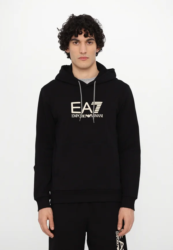 Sweatshirt - black/beige