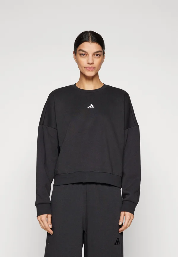 Sweatshirt - black/white